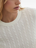 Beige Cashmere Sweater