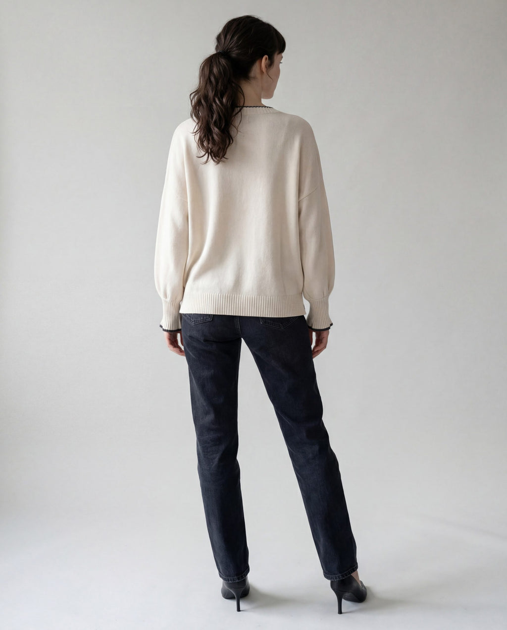 White Cashmere Sweater