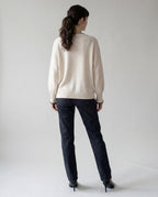White Cashmere Sweater