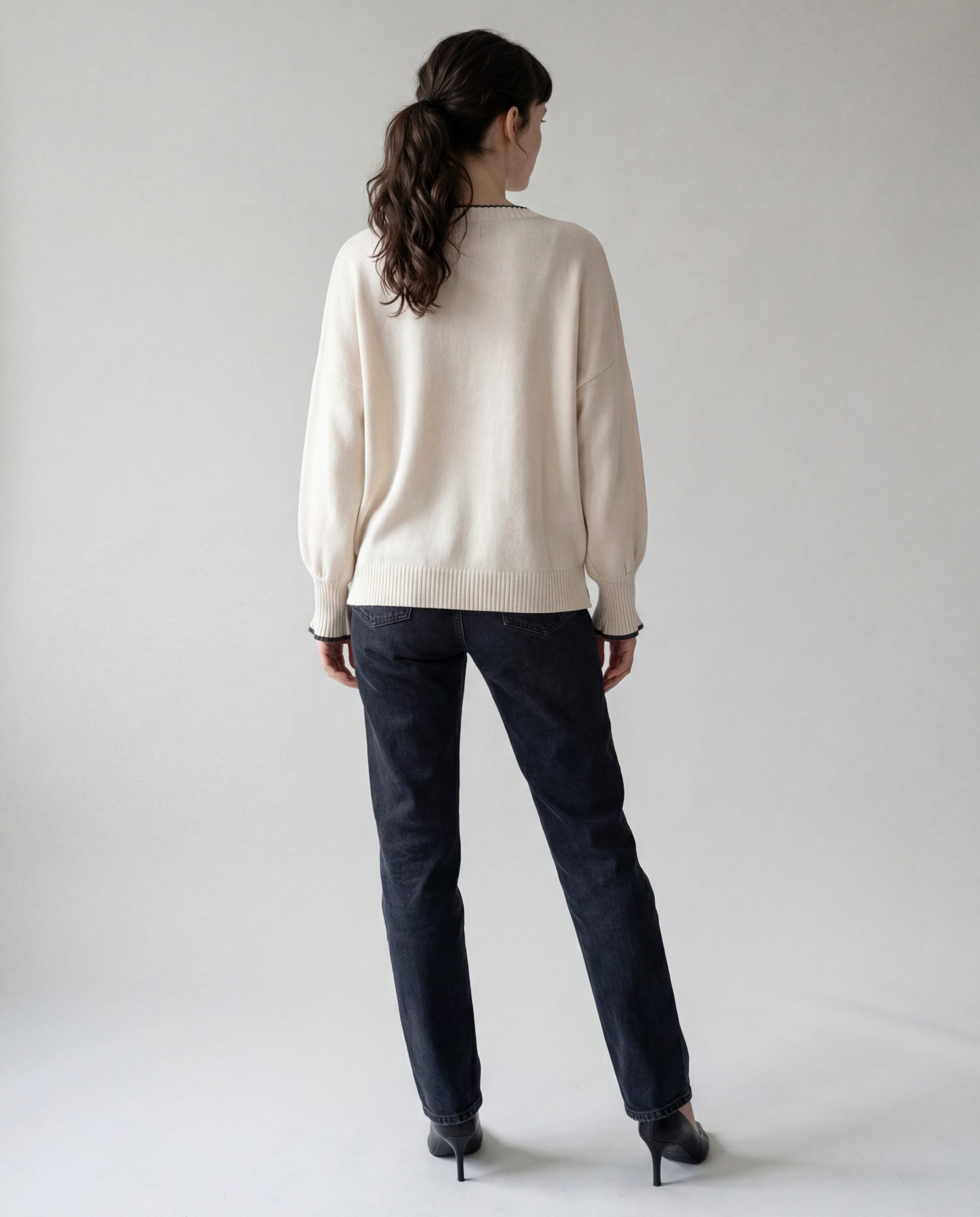 White Cashmere Sweater