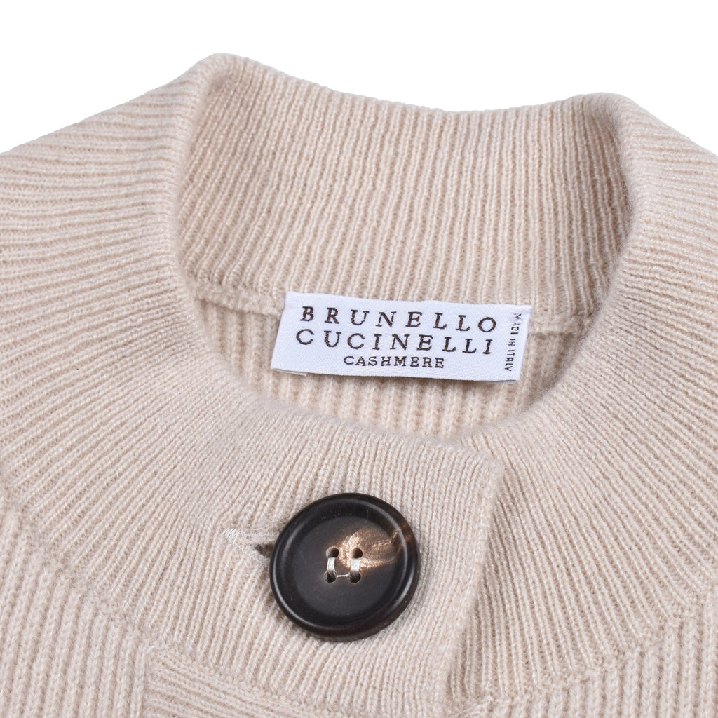 Beige Cashmere Sweater