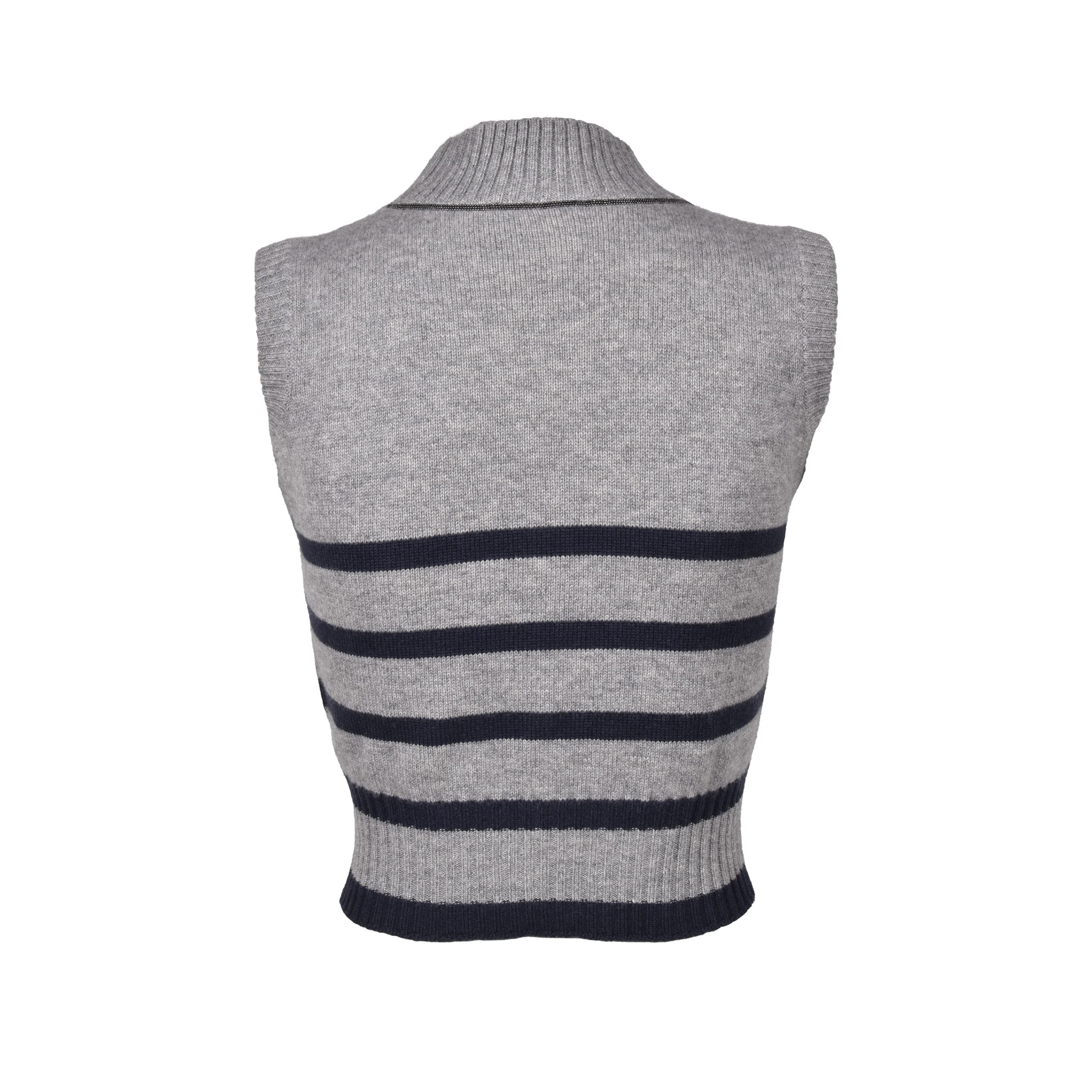Gray Cashmere Sweater