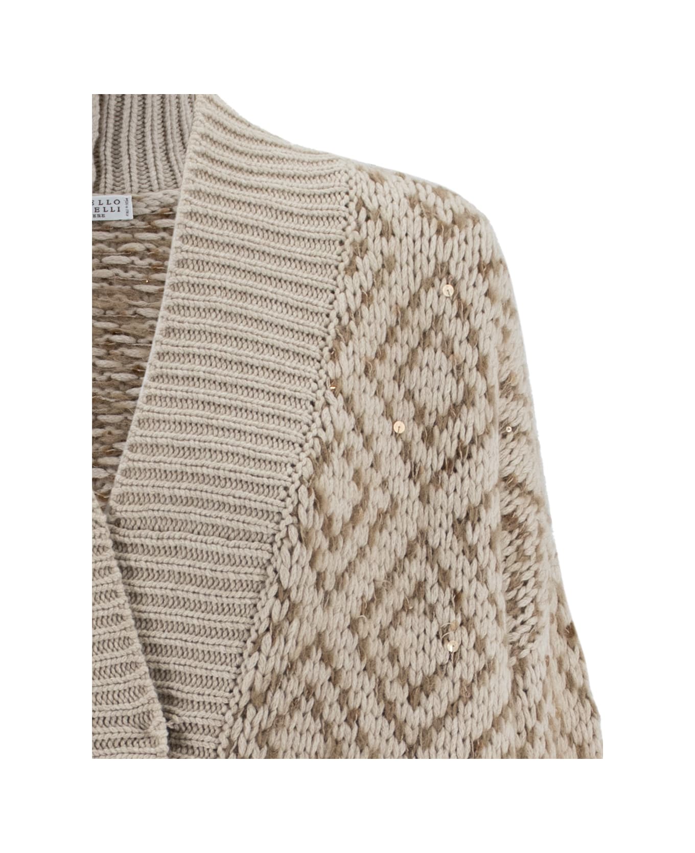 Natural Wool Cardigan