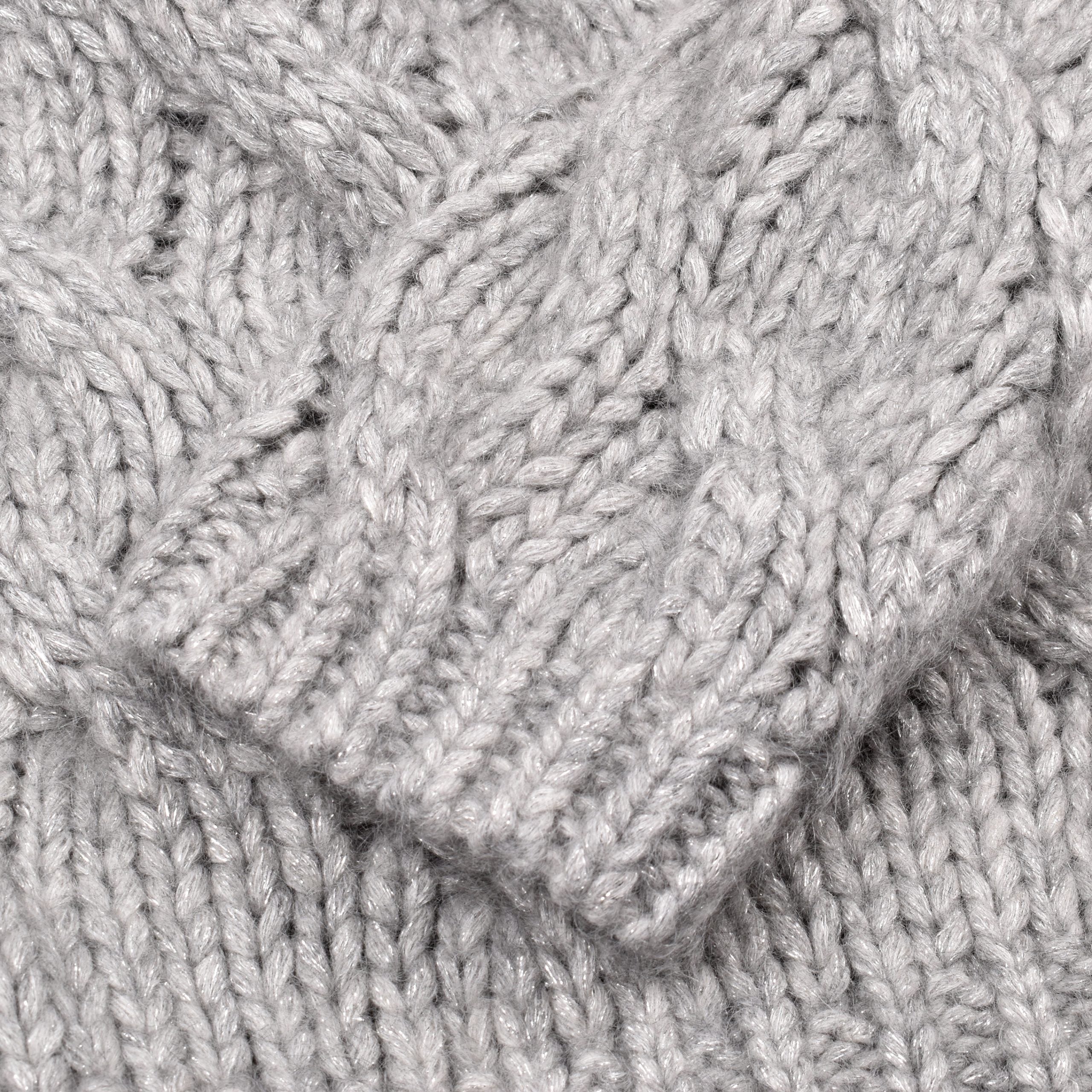 Gray Fabric Sweatshirt