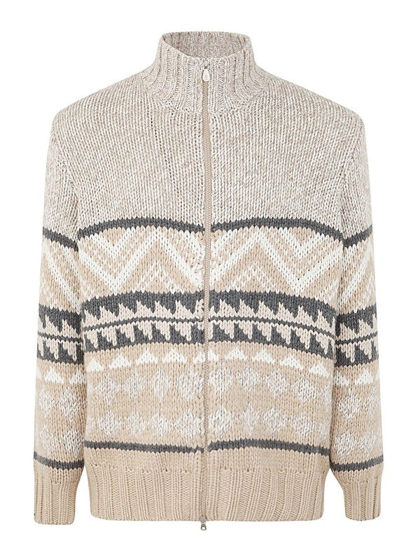 Beige Cashmere Sweater