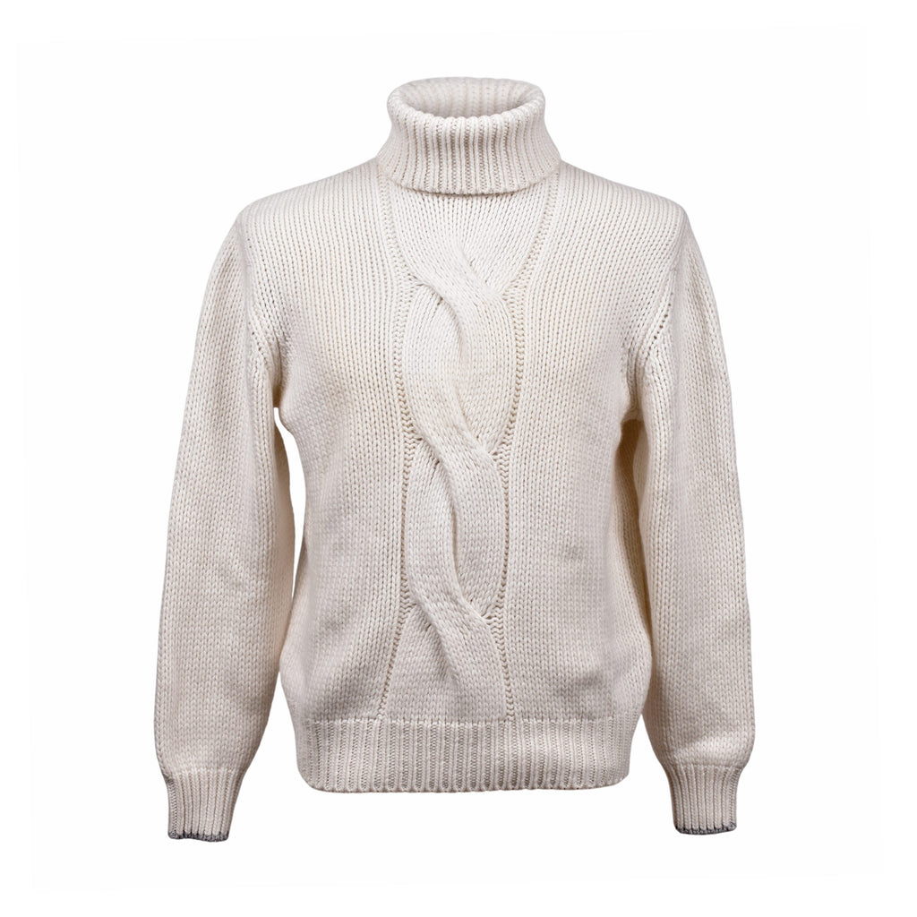 Beige Cashmere Sweater