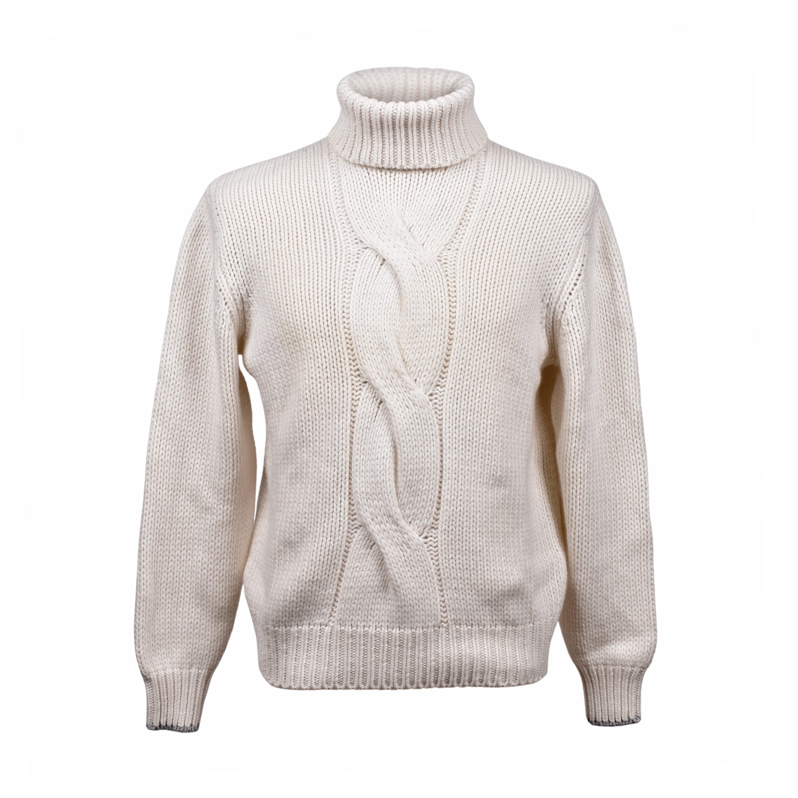 Beige Cashmere Sweater