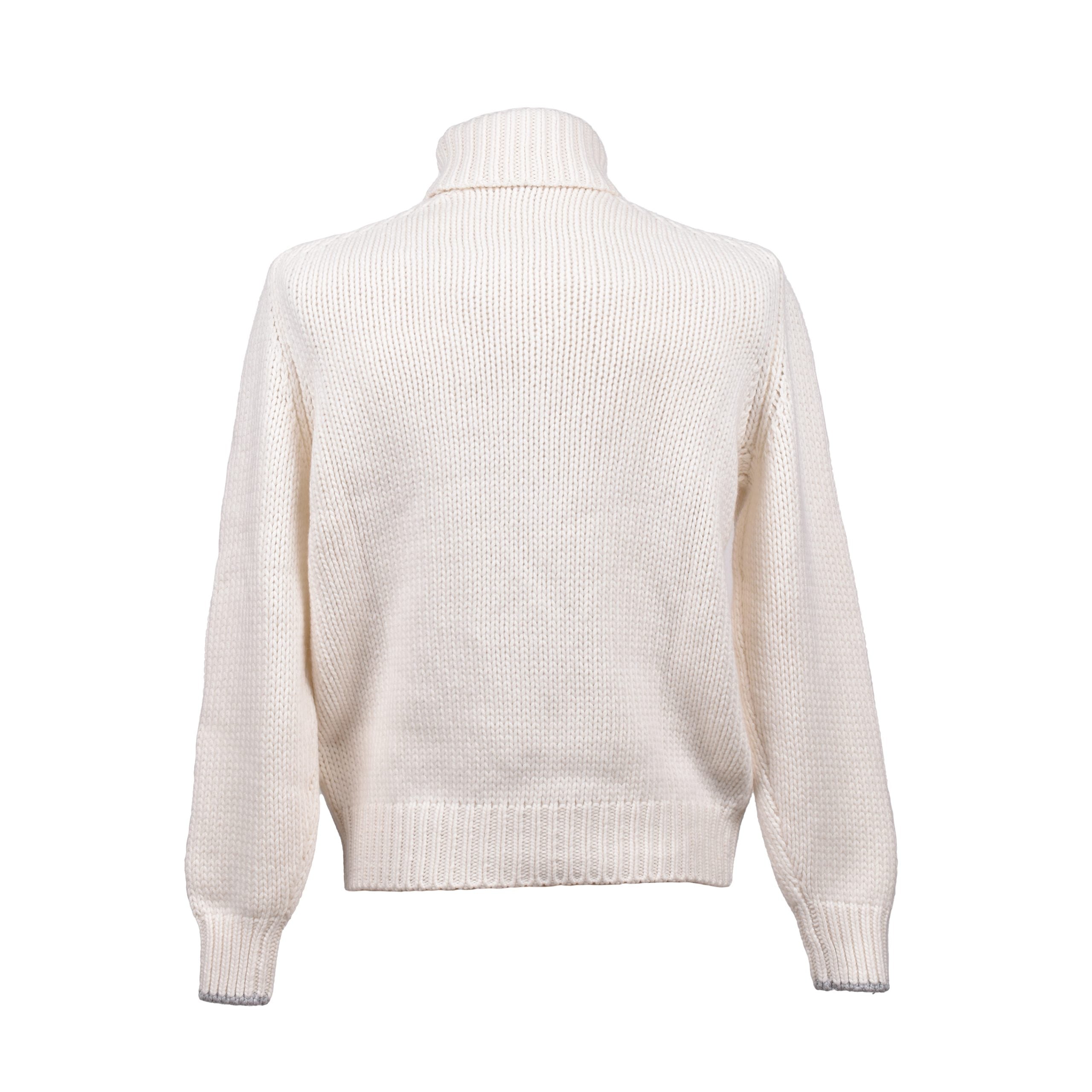 Beige Cashmere Sweater