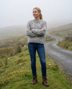 Gray Fabric Sweatshirt