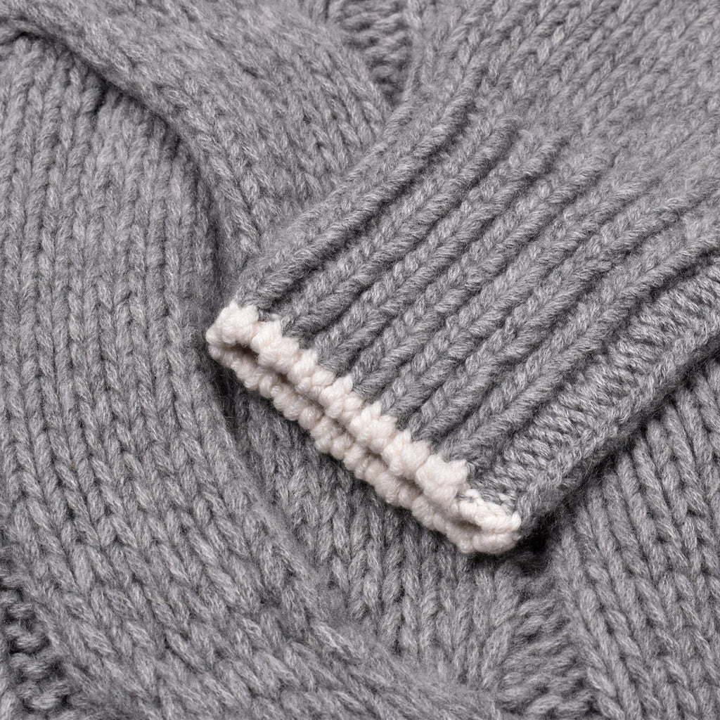 Gray Cashmere Sweater