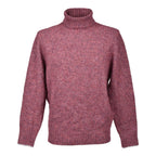 Burgundy Polyamide Turtleneck