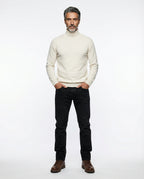 White Cashmere Turtleneck