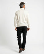White Cashmere Turtleneck