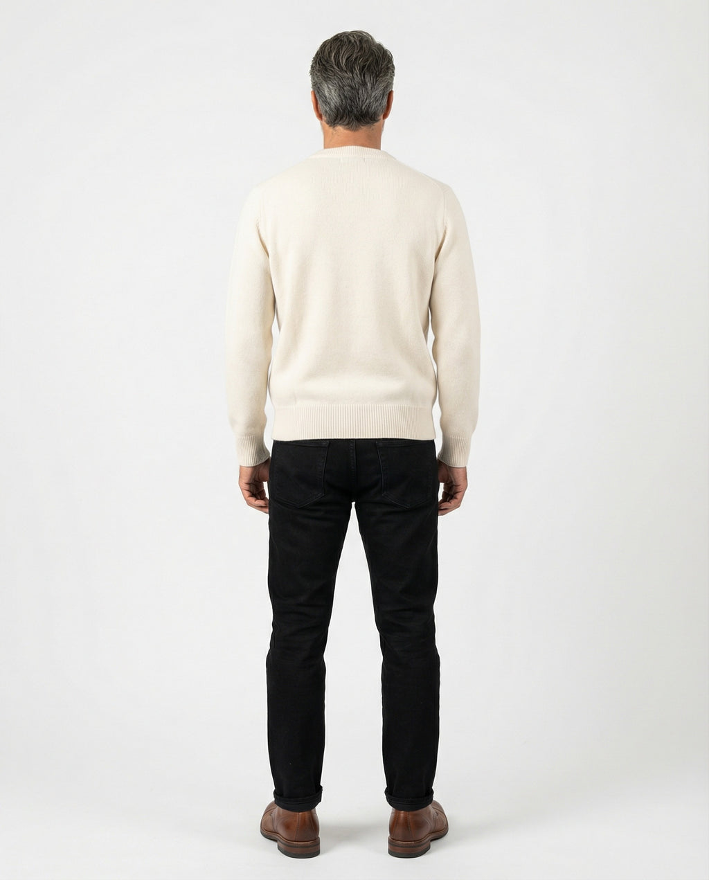 Beige Cashmere Sweatshirt