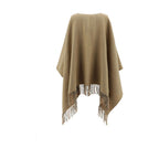 Brown Merino Wool Scarf