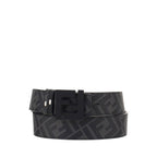 Black Calf Leather Bos Taurus Regular Belt