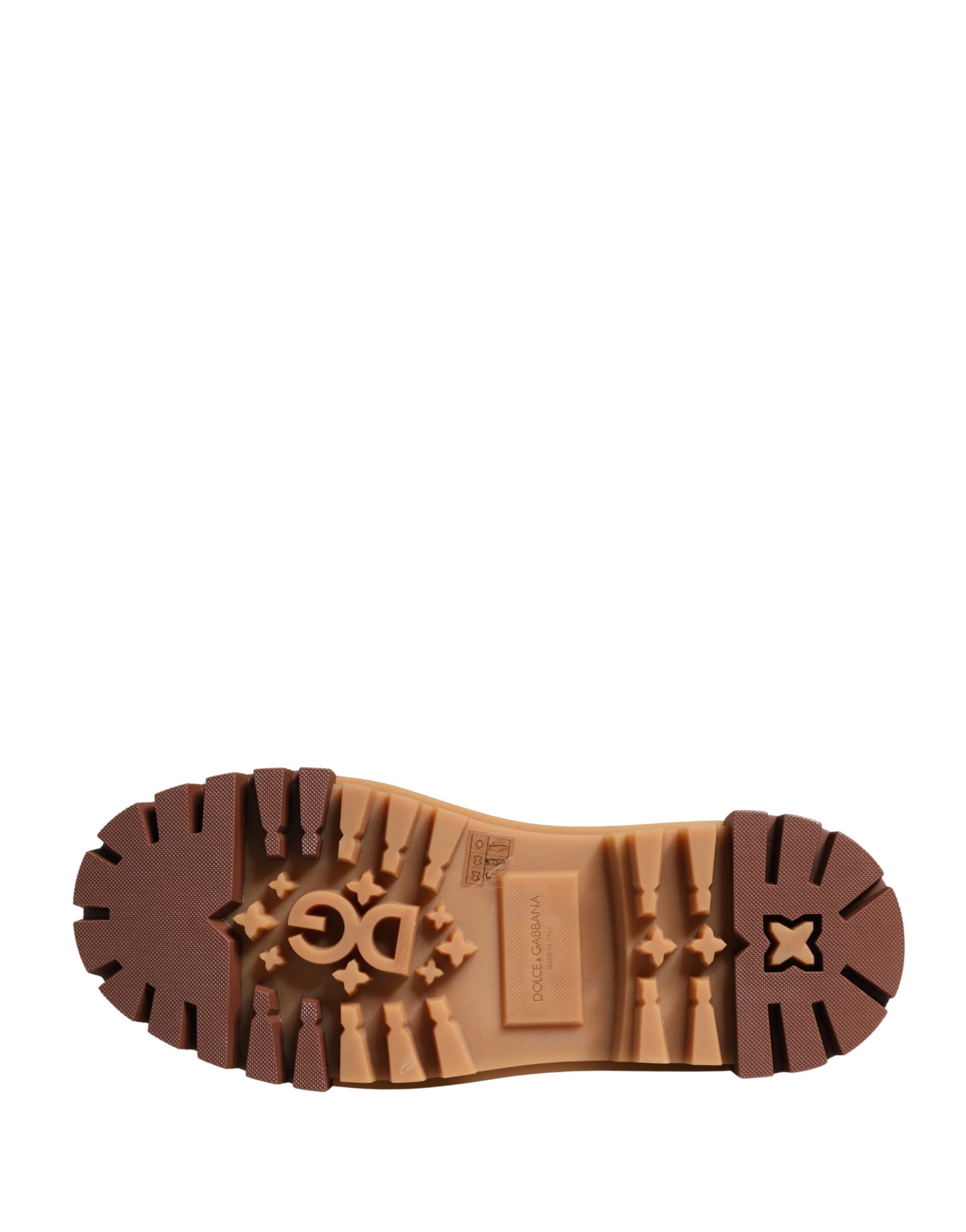 Brown Leather Trekking-Style Men Boots Shoes