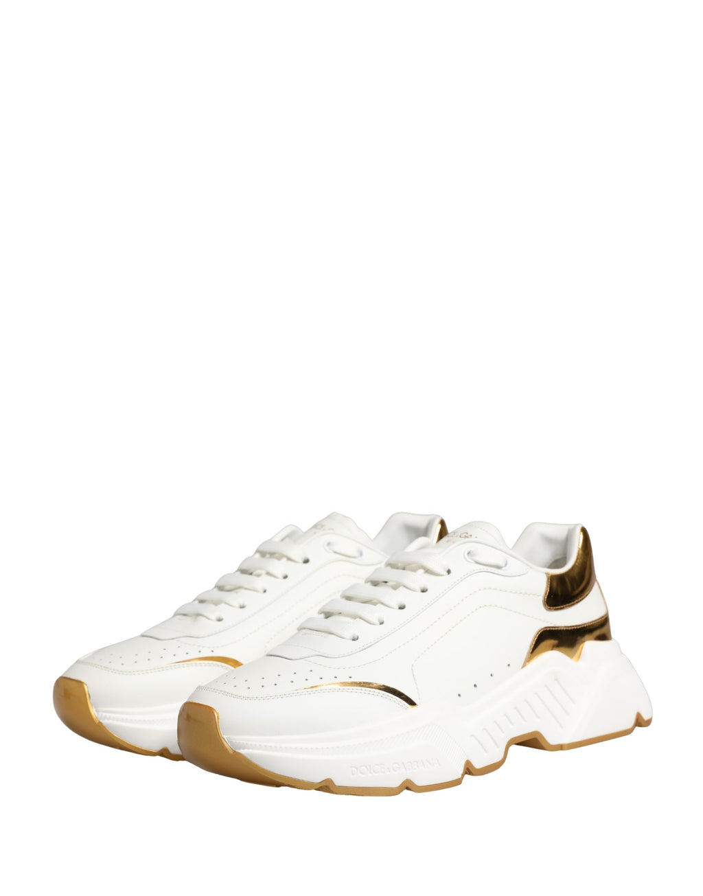 White Gold Daymaster Low Top Sneakers Shoes