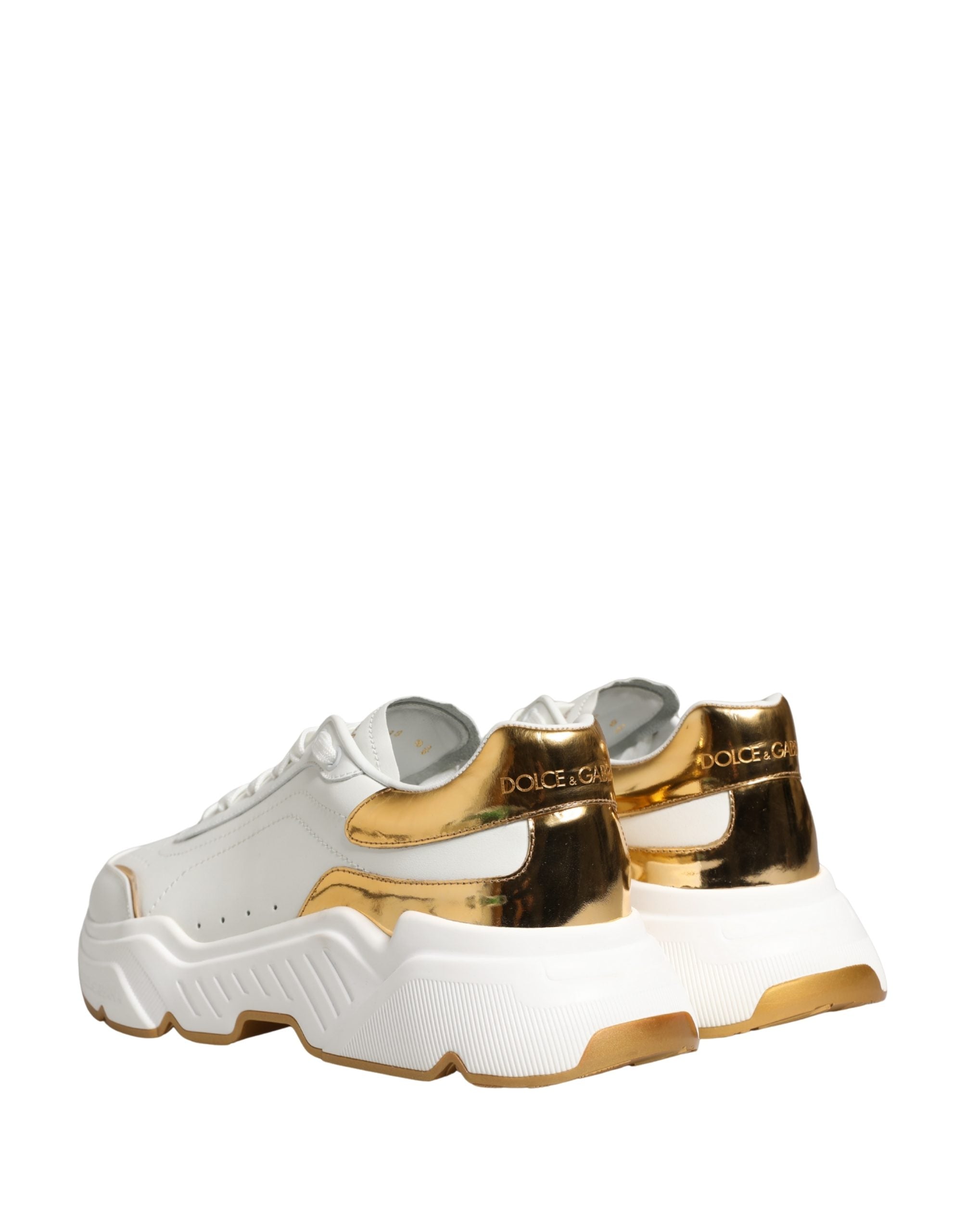 White Gold Daymaster Low Top Sneakers Shoes