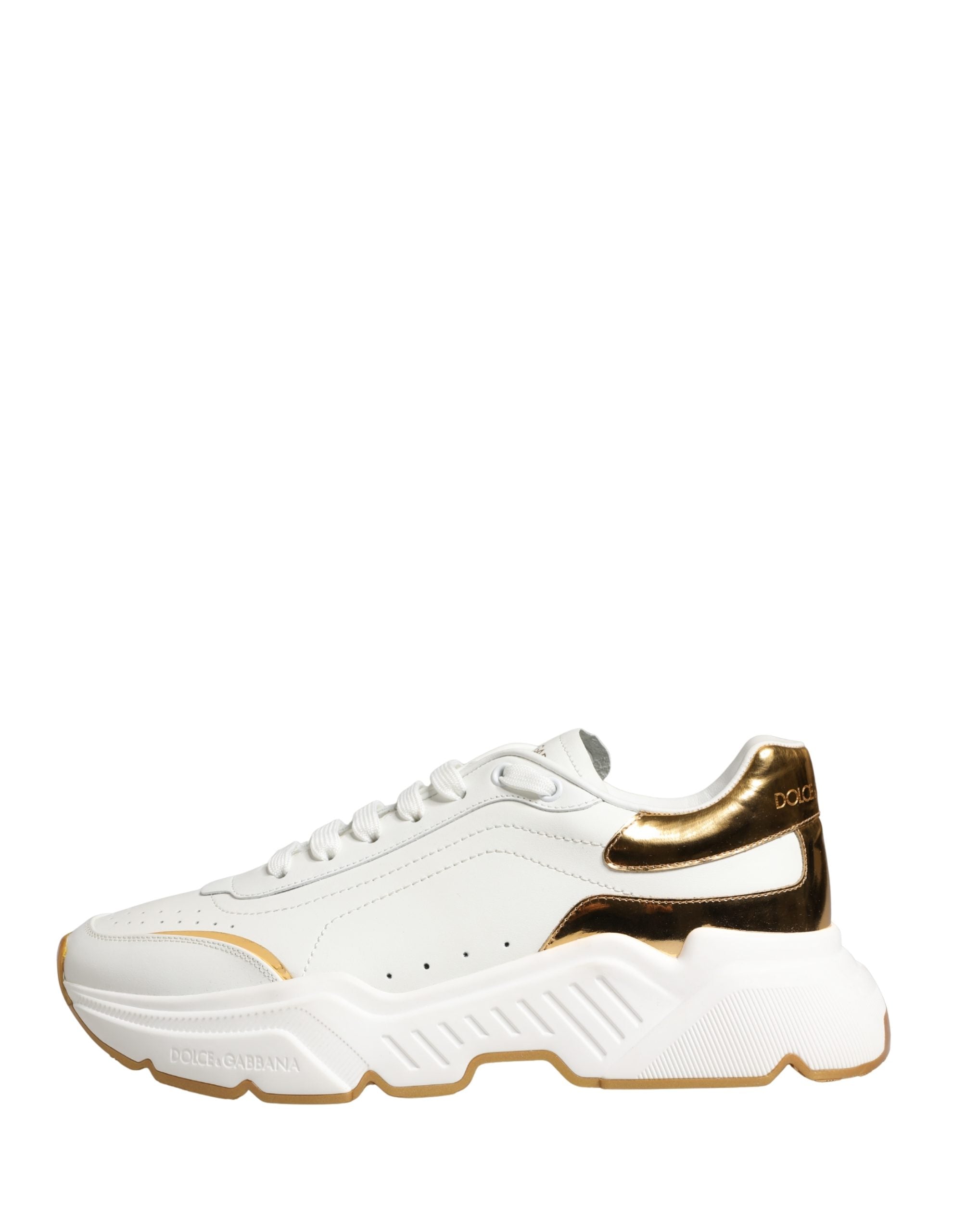 White Gold Daymaster Low Top Sneakers Shoes