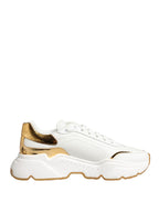 White Gold Daymaster Low Top Sneakers Shoes