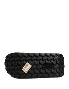 Multicolor Rubber Chunky Flip Flop Shoes