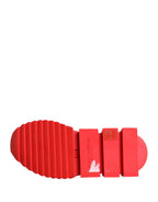 Red Black Sorrento Socks Sneakers Shoes