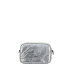 Gray Calf Leather Bos Taurus Shoulder Bag