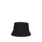 Black Recycled Polyamide Bucket Hat