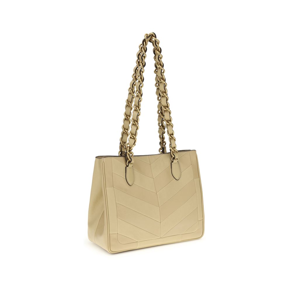 Gold Lamb Ovis Aries Aries Shoulder Bag