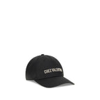 Black Cotton Cap (Baseball Hat)