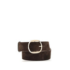 Brown Leather Regular Belt