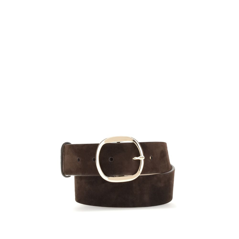 Brown Leather Regular Belt