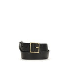 Black Leather Regular Belt