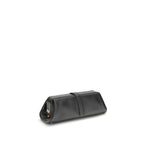 Black Calf Leather Bos Taurus Clutch Bag