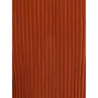 Multicolor Merino Wool Long Skirt