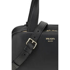 Black Calf Leather Bos Taurus Handbag