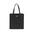 Black Recycled Polyamide Shoulder Bag