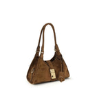 Brown Calf Leather Bos Taurus Shoulder Bag