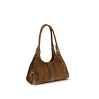 Brown Calf Leather Bos Taurus Shoulder Bag
