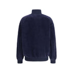 Blue Polyamide Full-Length Jacket
