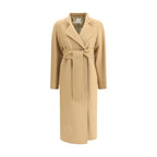 Beige Wool Coat