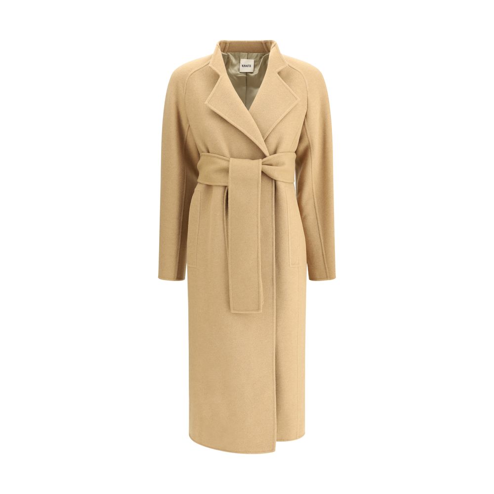 Beige Wool Coat