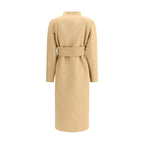 Beige Wool Coat