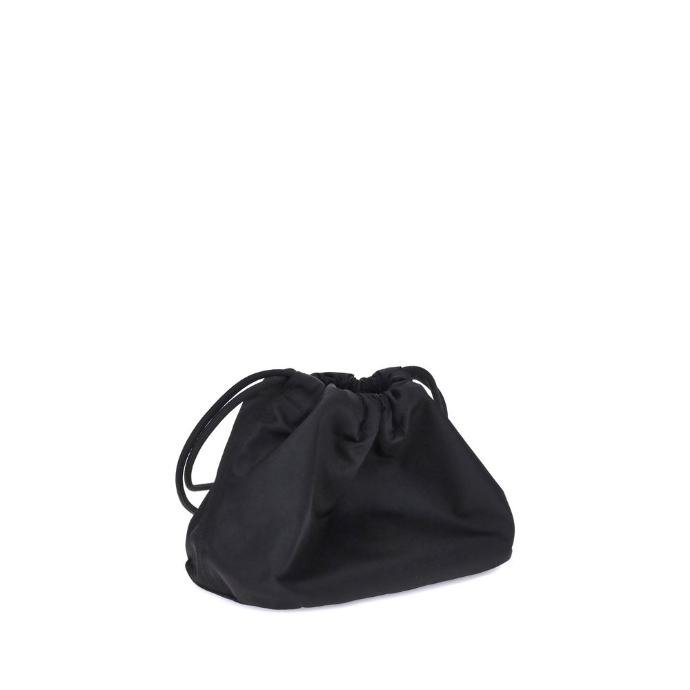 Black Polyamide Clutch Bag