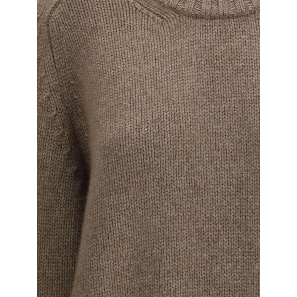 Brown Cashmere Sweater