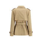 Beige Cotton Coat