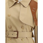 Beige Cotton Coat