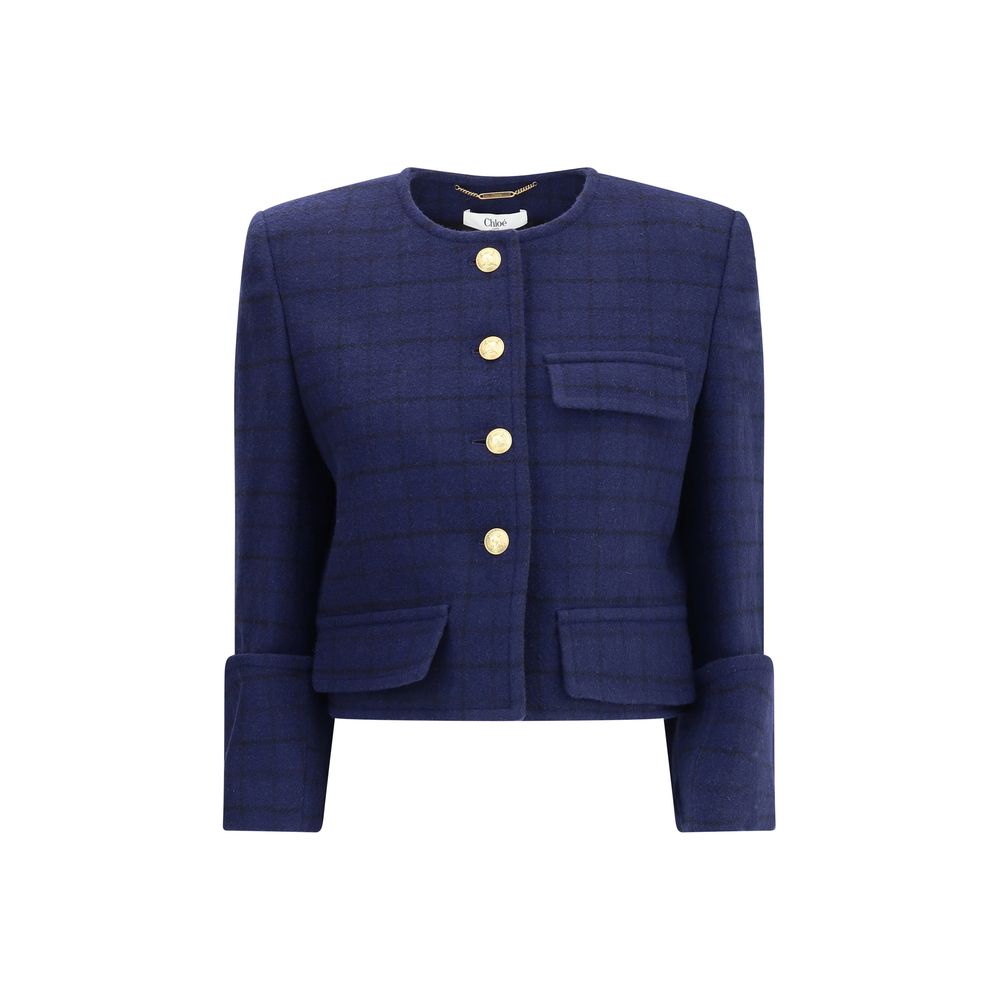 Blue Wool Coat