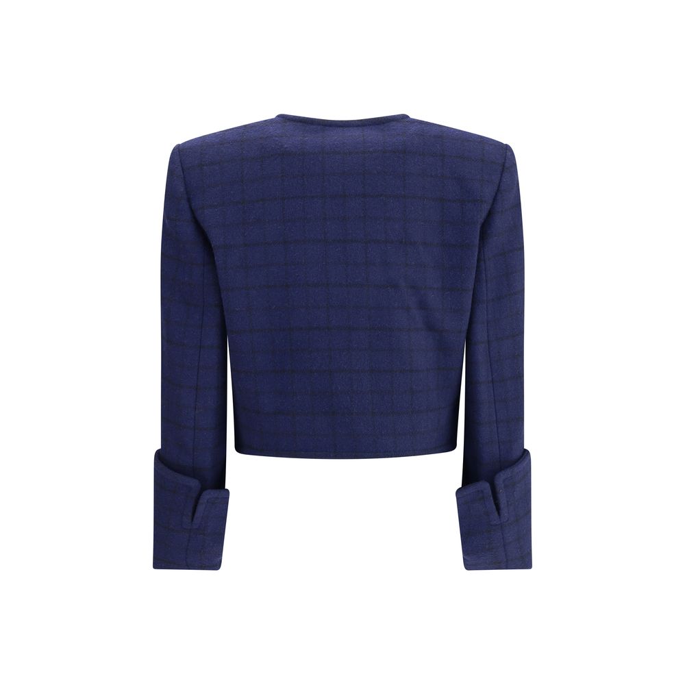 Blue Wool Coat